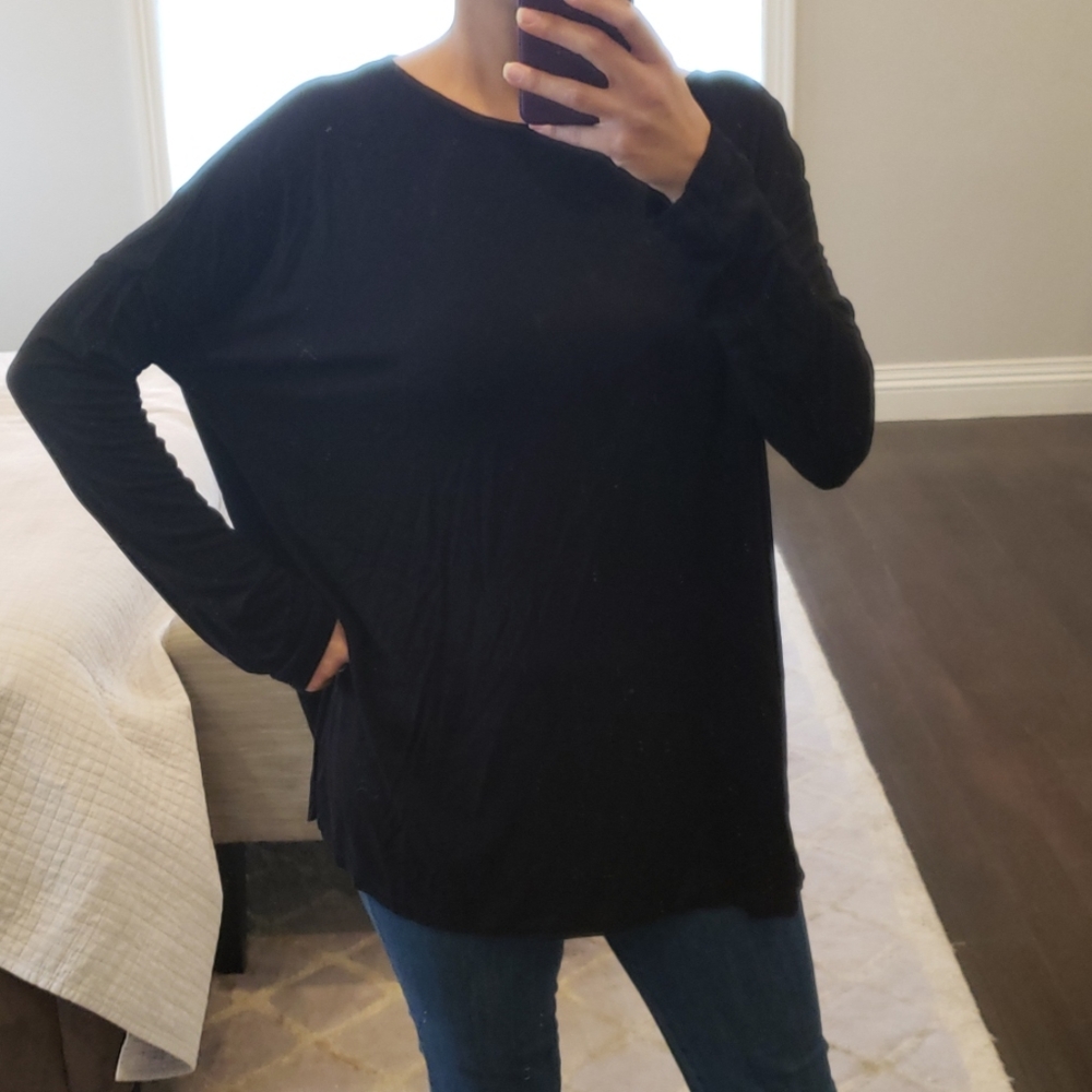 BLACK B-SHARP AIRY SHIRT